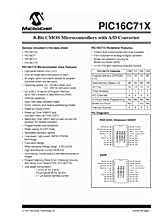 DataSheet PIC16C71x pdf